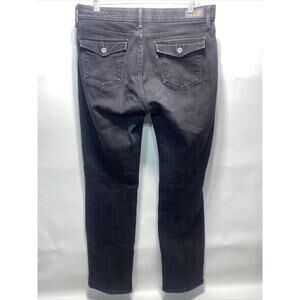 Levi's 525 Perfect Waist Straight Leg Black Tab Denim Jeans Women's Size 12 M